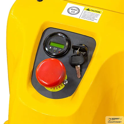 Сопровождаемый штабелер электрический самоходный СМАРТЛИФТ (SMARTLIFT) CDDR15-III (г/п 1500 кг; 5,6 м; 24В / 200Ач)